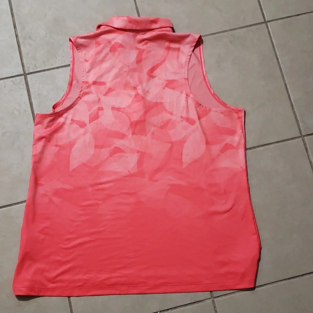 Nike women's Dri-fit Sleeveless Polo Shirt- XL - Picture 4 of 4